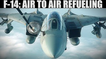 F-14B Tomcat: In-Flight Refueling & Fuel Management Tutorial | DCS WORLD