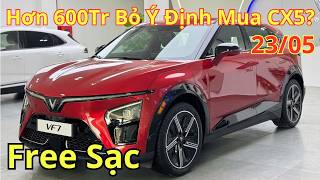 ✅Giá Khuyến Mại Vinfast VF7 Cuối tháng 5. Xả Mạnh Chạy Số Hơn 600Tr Bỏ Ý Định Mua CX5? | Xegiatot24h