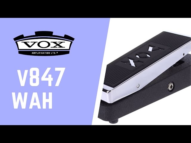 Vox - V847 (Wah Wah Pedal) | Complete Test/Review 🎸 - YouTube