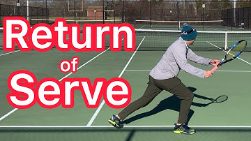 Return of Serve Technique Explained (Amazing Tennis Tips)