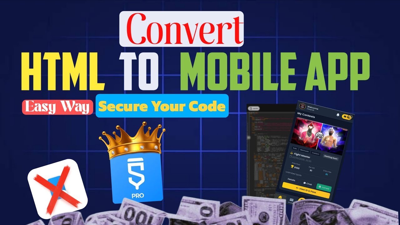 Convert HTML to Mobile App With Skatchware 