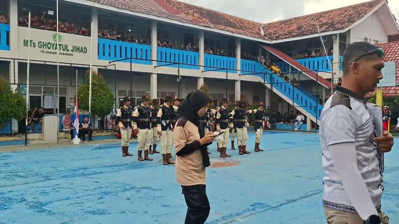 PASKIBRA SMKN 1 CIBATU A (LEGION OF JANOTTAMA) LKBB PASGOLDENS KARAWANG