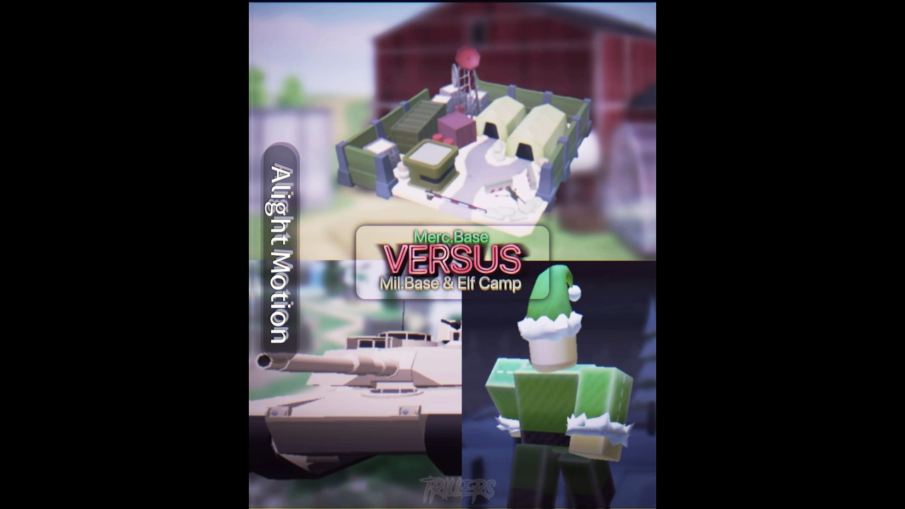 Mercenary Base 2v1 | Vs Military Base & Elf Camp 