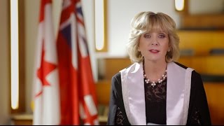 Centennial College President Ann Buller addresses Canada’s Graduating Class