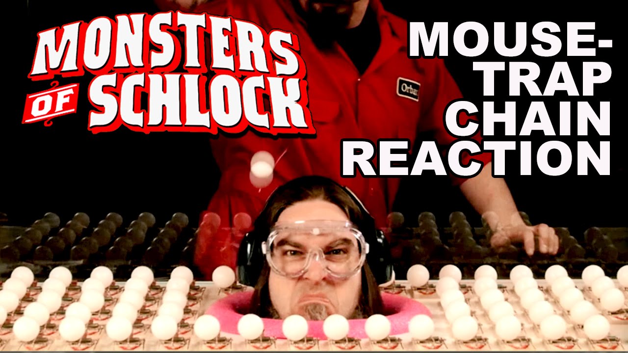 Mousetrap Ping Pong Ball Nuclear Fission Chain Reaction SCIENCE