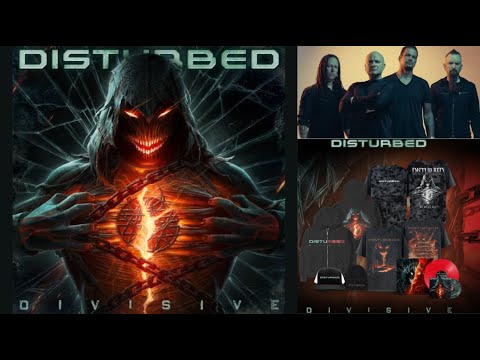 Disturbed release new song “Unstoppable“ off new album “Divisive“ 10 new songs!