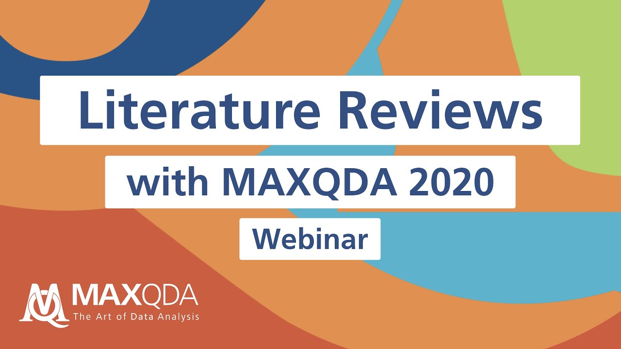 literature review with maxqda
