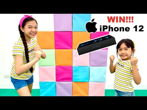 PUNCH THE BOX AND WIN IPHONE 12 PRO MAX | KAYCEE & RACHEL in WONDERLAND FAMILY