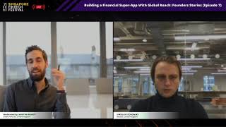 Building a Financial Super-App With Global Reach: Founders Stories (Episode 7) | SFF 2020 screenshot 2