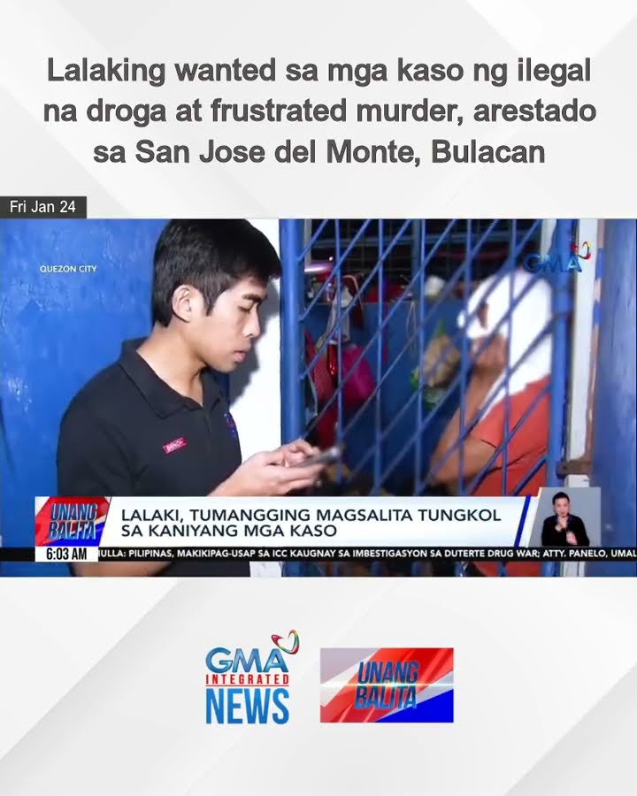 Lalaking wanted sa mga kaso ng ilegal na droga at frustrated murder, arestado sa... | Unang Balita
