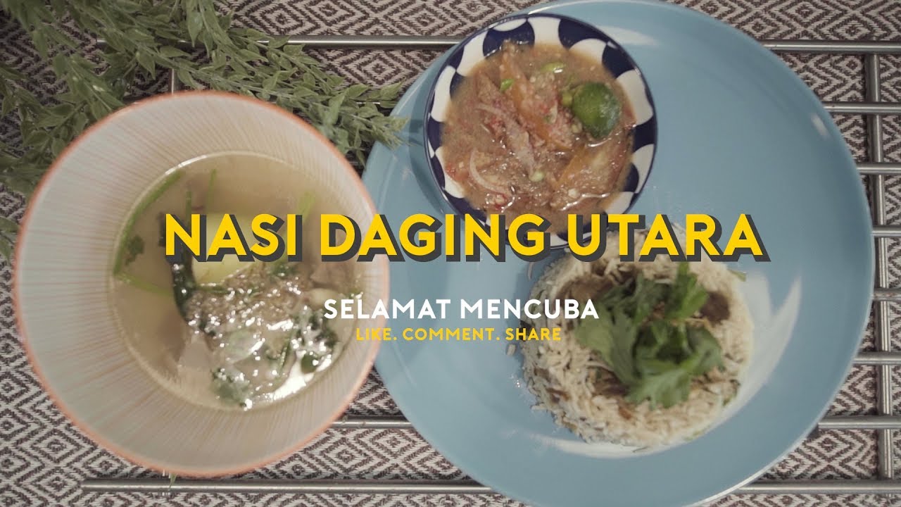 Mamasak : Nasi Daging Utara Edisi Raya - YouTube
