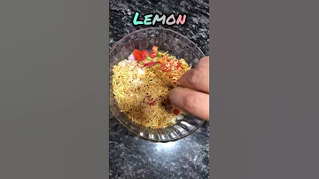 Viral Maggi bhel recipe 💛💛||#shorts viral video #maggi #maggie #maggilover