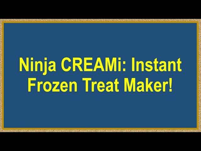 Unlock Endless Frozen Treat Possibilities: Ninja NC501 CREAMi Deluxe 11-in-1  Review! 🍦✨ 