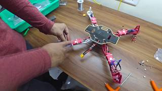 How to assemble F450 Quadcopter drone with pixhawk