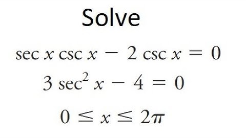 Grade 12 Advanced Functions - Solving Quadratic Trig Equation (ch 7.6)