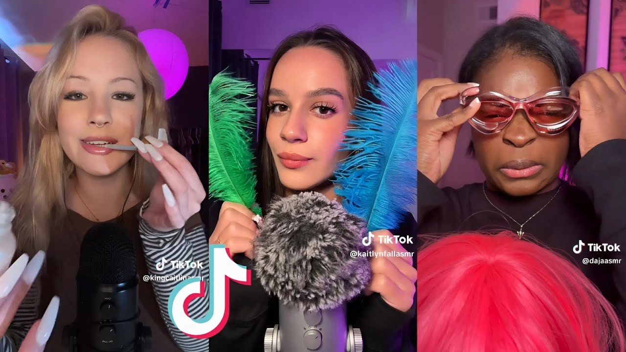 ASMR  | TIKTOK Compilation| Part 56 | ASMR for deep sleep