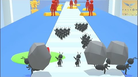 Tiny Run 3D 🐜 Max Level Gameplay (Android & iOS) Walkthrough All Levels/Level 33-35