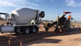 Rock Solid Concrete and a  Curb machine