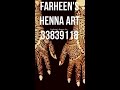 Farheens henna art