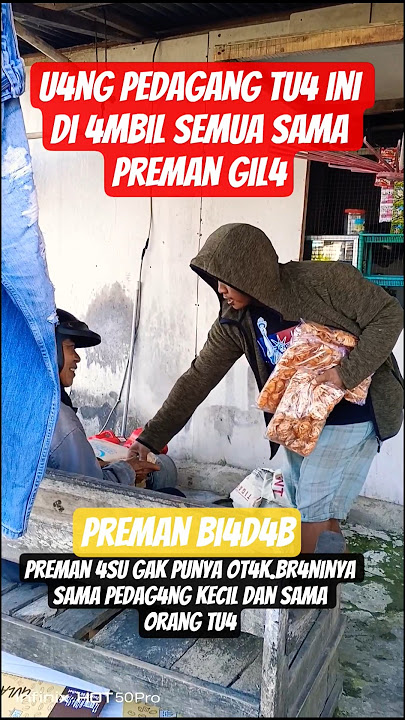 #preman bi4d4p u4ng ped4gang dan d4gangan'y di 4mbil senua
