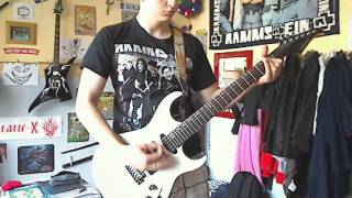 Rammstein links 2 3 4 Guitar cover
this is me playing links 2 3 4 from the mutter 2001 album
i hope you all like it enjoy :) ^^
i disabled the ratings because i dont like to be judge from jealous people if the wanna hate me then i prefer that the write there problems and not just putting thumb down because thats just pathetic ^^
gear used:
line 6 podfarm 2.50
express MKII
silvertone sik-1 shredder guitar
Ux1 audio interface
magix music maker
sony vegas pro Rammstein links 2 3 4 Guitar cover