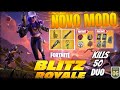 FORTNITE MOBILE | NOVO MODO BLITZ ROYALE GAMEPLAY DUO 50 KILLS (POCO X6 PRO)👑🔥