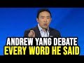 Andrew Yang NH Democratic Debate | Every Word He Said