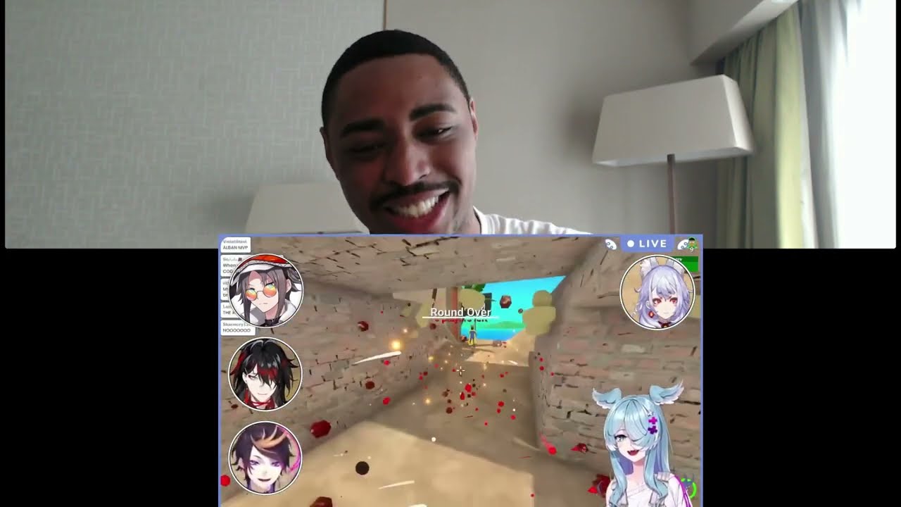 РЕАКЦИЯ NIJISANJI'S HAIR CRAB ИГРЫ!