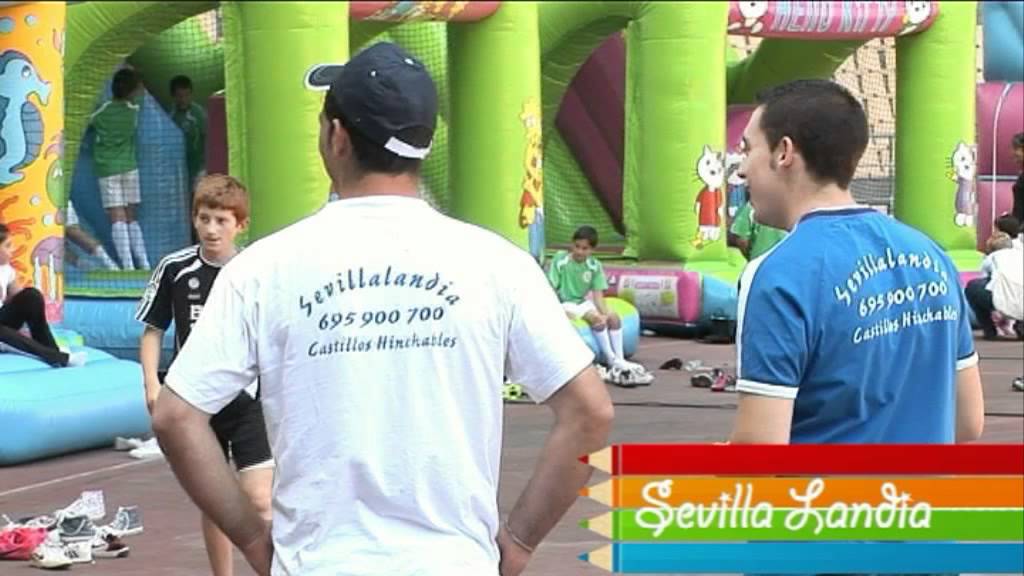 SevillaLandia, castillos hinchables, animacion infantil en BodaReport