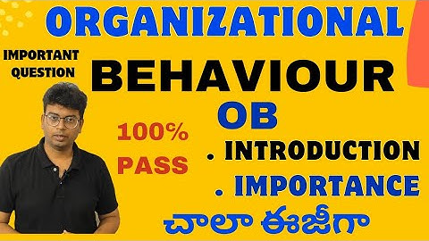 Organizational Behaviour |importance of organizational behaviour |#organizationalbehaviour