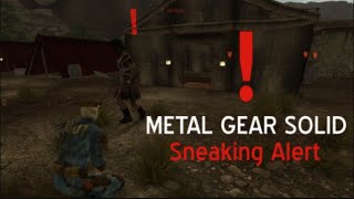 1 hour of silence broken by Metal Gear Solid Alert (Sound)