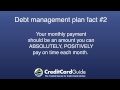 WHAT YOU MUST KNOW ABOUT DEBT MANAGEMENT PLANS