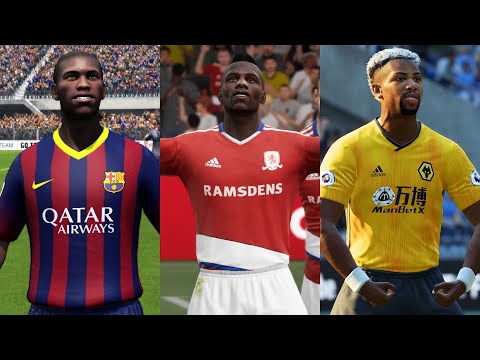 ADAMA TRAORE IN EVERY FIFA (14-21)