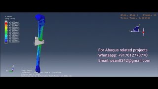 Bone Impact Simulation using Abaqus | Abaqus Tutorial | FEA Guru