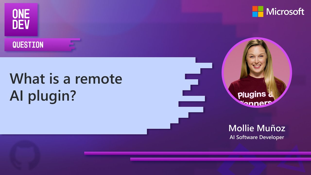 What Is A Remote AI Plugin One Dev Question YouTube