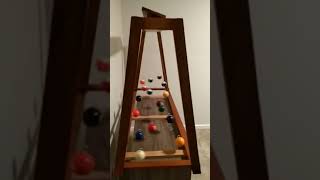 Pool ball pendulum wave V2