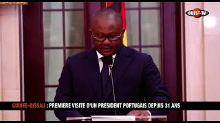 GUINEE-BISSAU : PREMIERE VISITE D'UN PRESIDENT PORTUGAIS DEPUIS 31 ANS