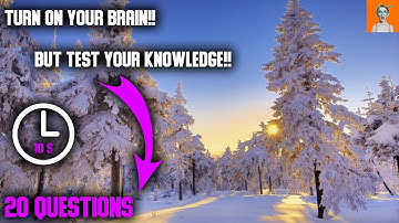 Mind-Blowing Challenge: Solve 20 Riddles in 10 Seconds! Can You Beat the Clock? ⏰🤔✨