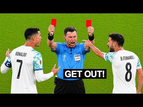 Unforgettable Red Cards In Football History