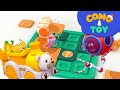 Como | Train tour + More Episodes 16min | Learn colors and words | Como Kids TV