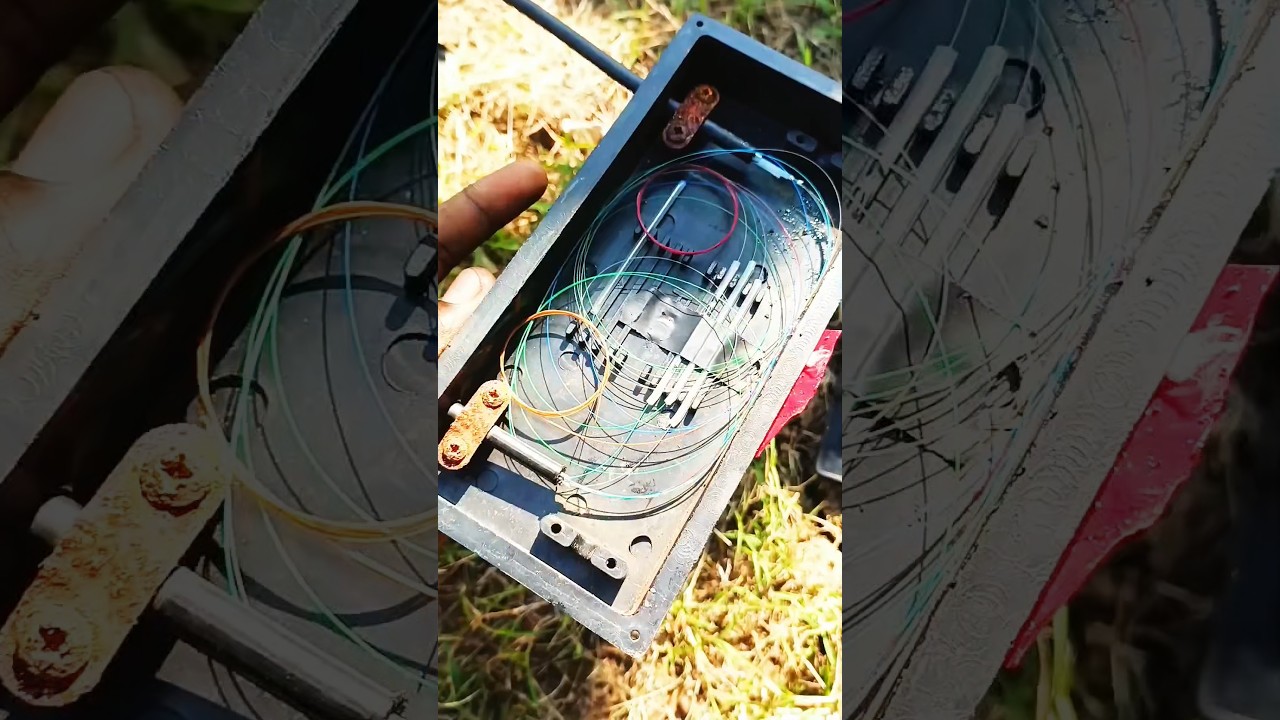 This Fiber Splicing Satisfying AF Real Field Work | Real Skills | #FiberOptic #CableSplicing — Tech Cable Solution YouTube video