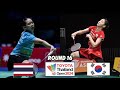 Pornpawee chochuwong vs kim joo eun  thailand open 2024 badminton