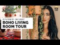 Bohemian Style Living Room Tour (My Fav Room EP 01)