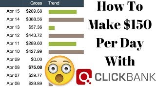 Clickbank For Beginners - Step By Step Tutorial | How To Make $150 A Day With Clickbank FREE 2018