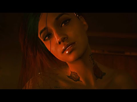 Cyberpunk 2077 - Falling in Love with Judy // Underwater Romance Scene