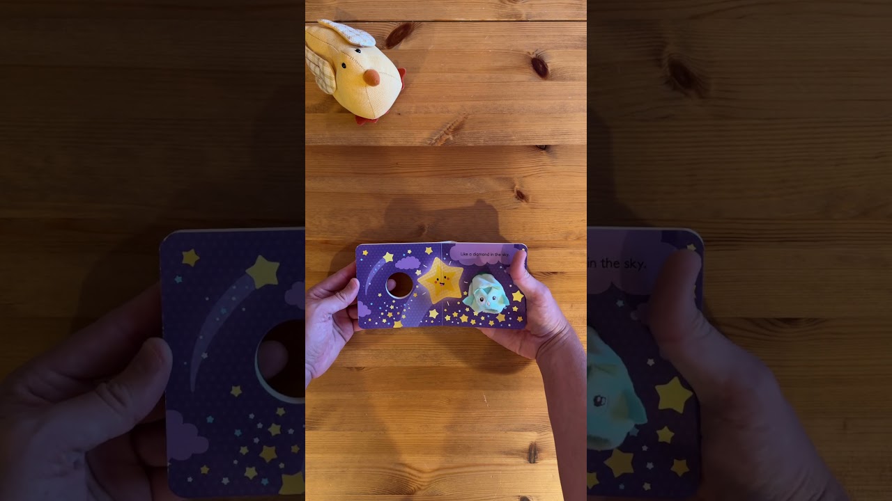 Ash reads Twinkle, Twinkle Little Star 