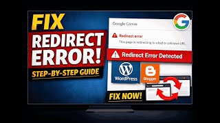 Redirect Error Fix | Redirect Error সমাধান করার সহজ উপায় #linkloomseo #seo #bloggerseo