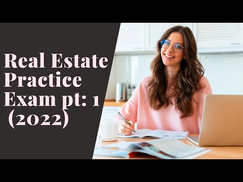 Real Estate Practice Exam Questions 1-50 (2022)