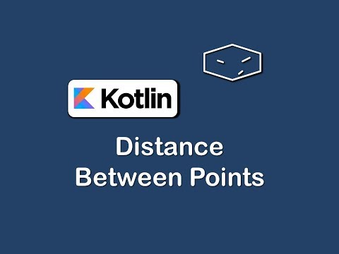 distance between points in kotlin