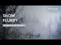 Snow Flurry Sleep Sound - 10 Hours - Black Screen